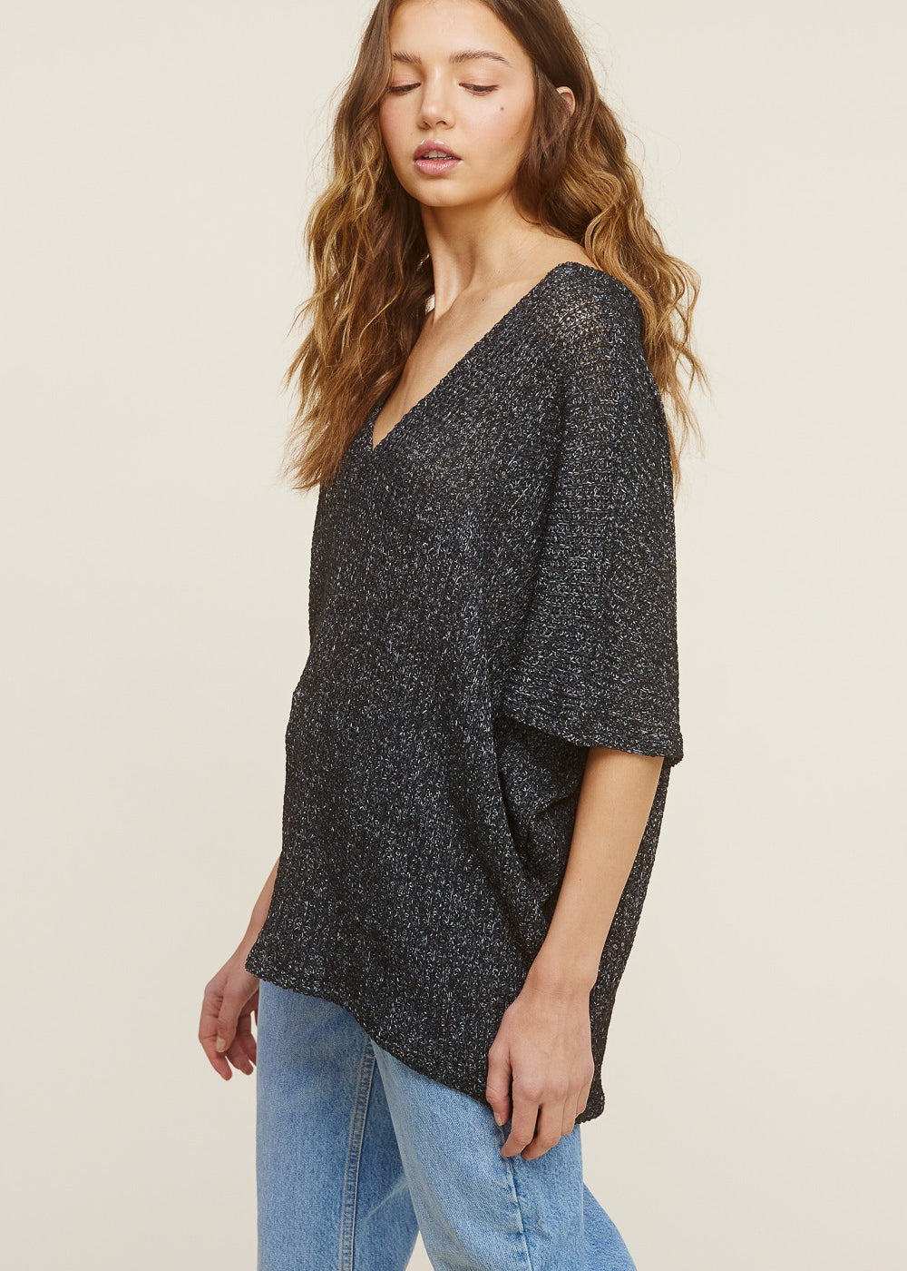 Ellen Fisherman Net Knit Top - alldeserved.com