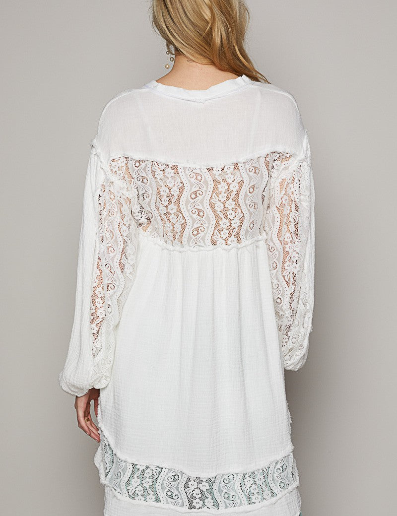 Walk In The Clouds Blouse - alldeserved.com