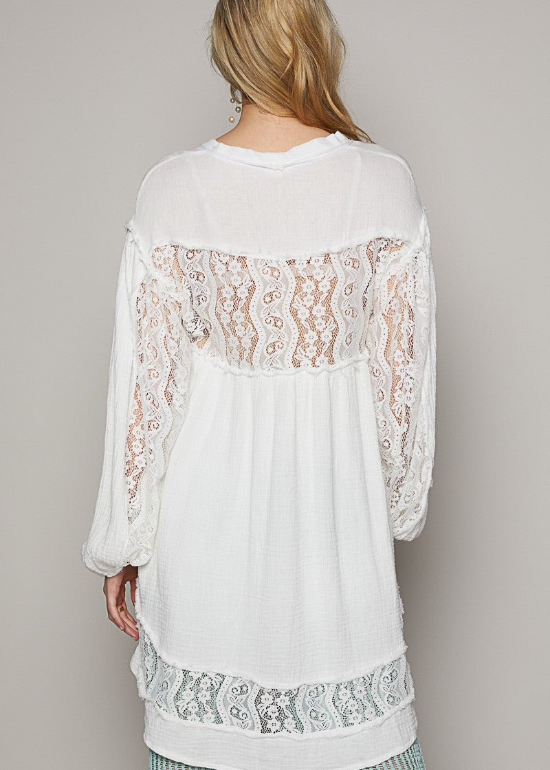 Walk In The Clouds Blouse - alldeserved.com