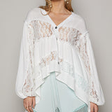 Walk In The Clouds Blouse - alldeserved.com