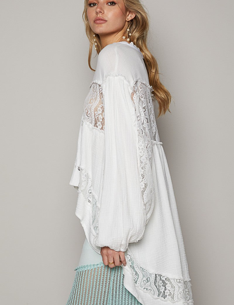 Walk In The Clouds Blouse - alldeserved.com