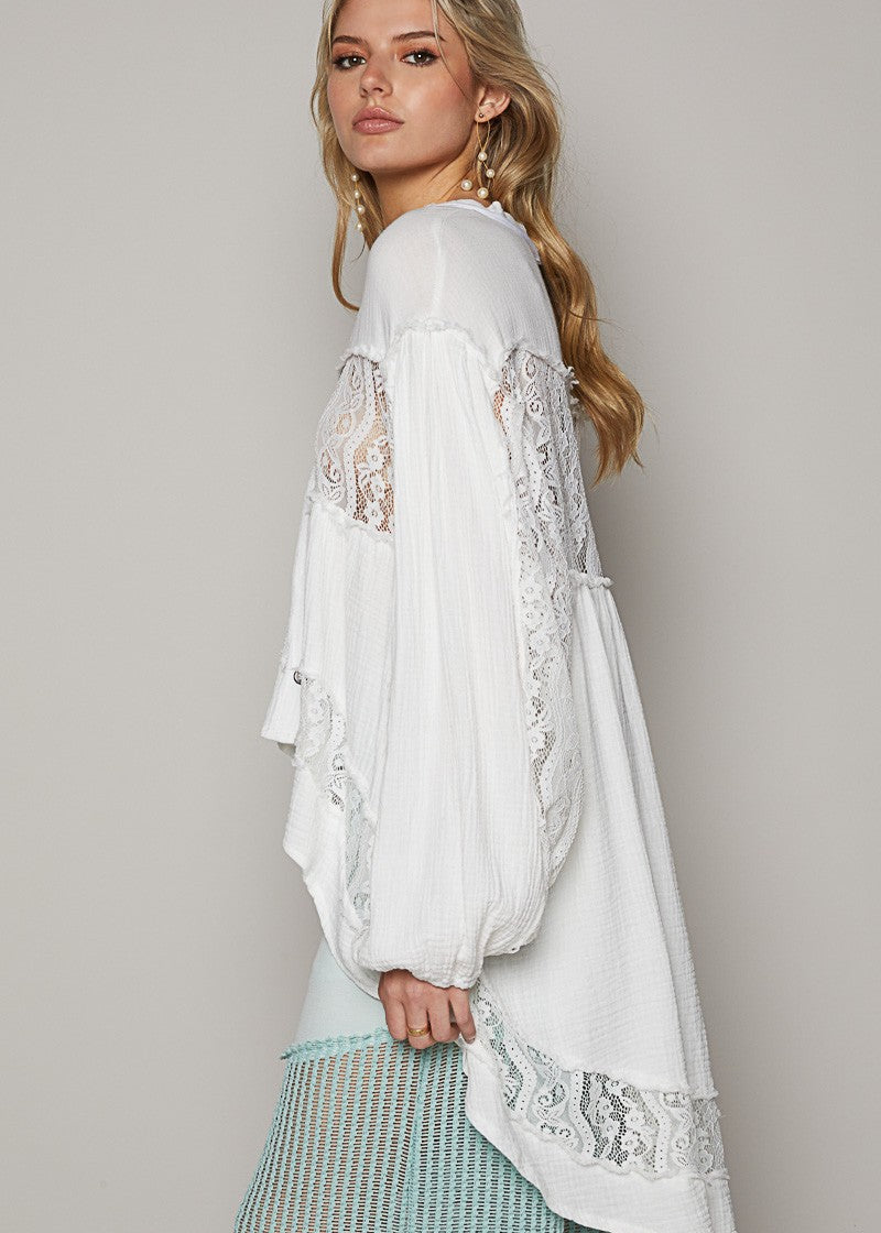 Walk In The Clouds Blouse - alldeserved.com