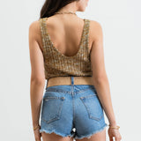 Heather Knit Top - alldeserved.com