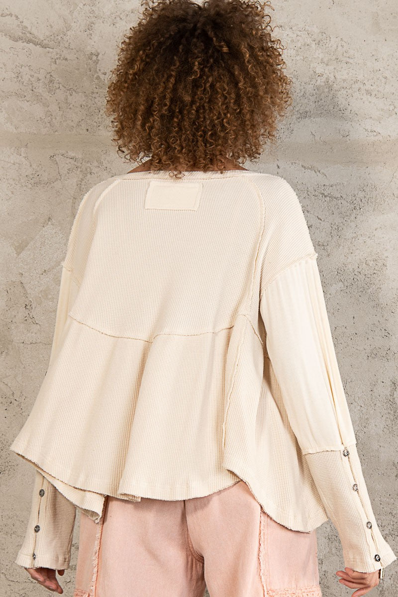 Magnolia Boho Longsleeve Top - alldeserved.com