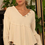 Magnolia Boho Longsleeve Top - alldeserved.com