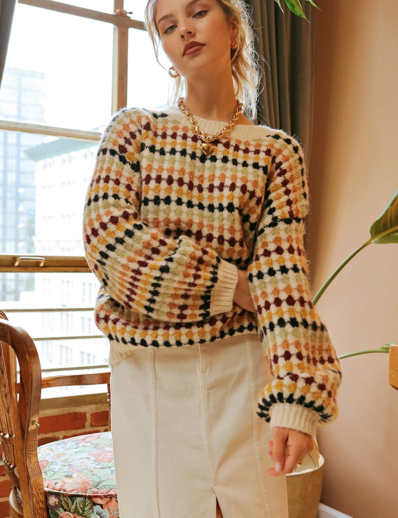Lucky Knit Sweater - alldeserved.com