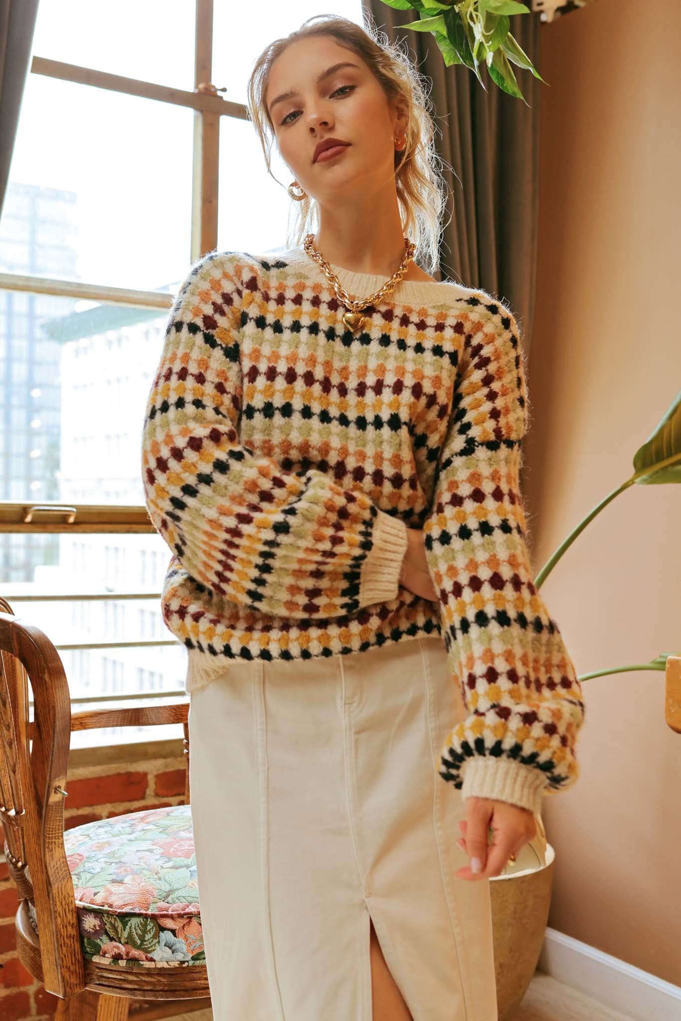 Lucky Knit Sweater - alldeserved.com