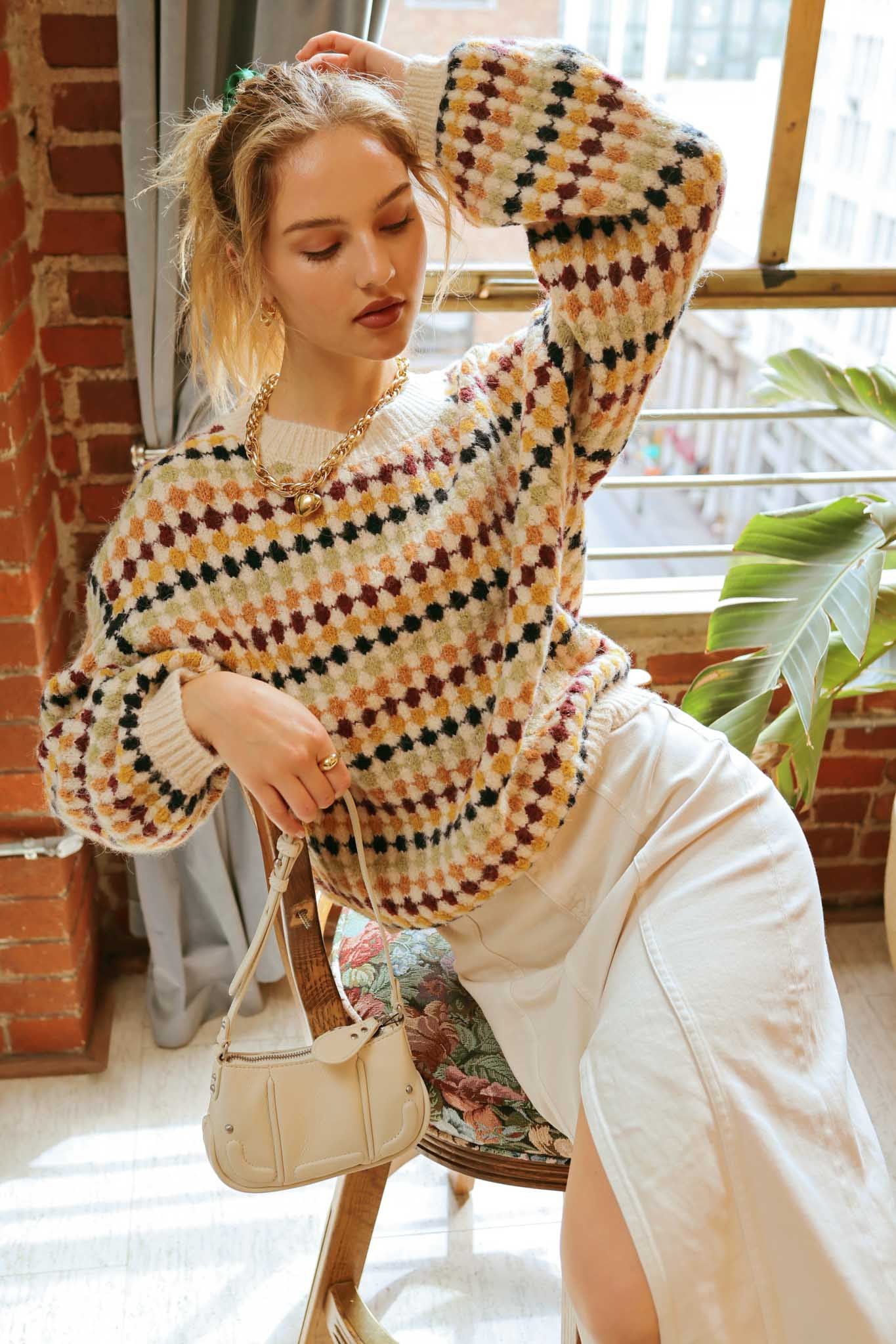 Lucky Knit Sweater - alldeserved.com