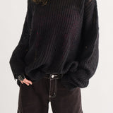 COZY Distressed Loose Pullover Sweater - alldeserved.com