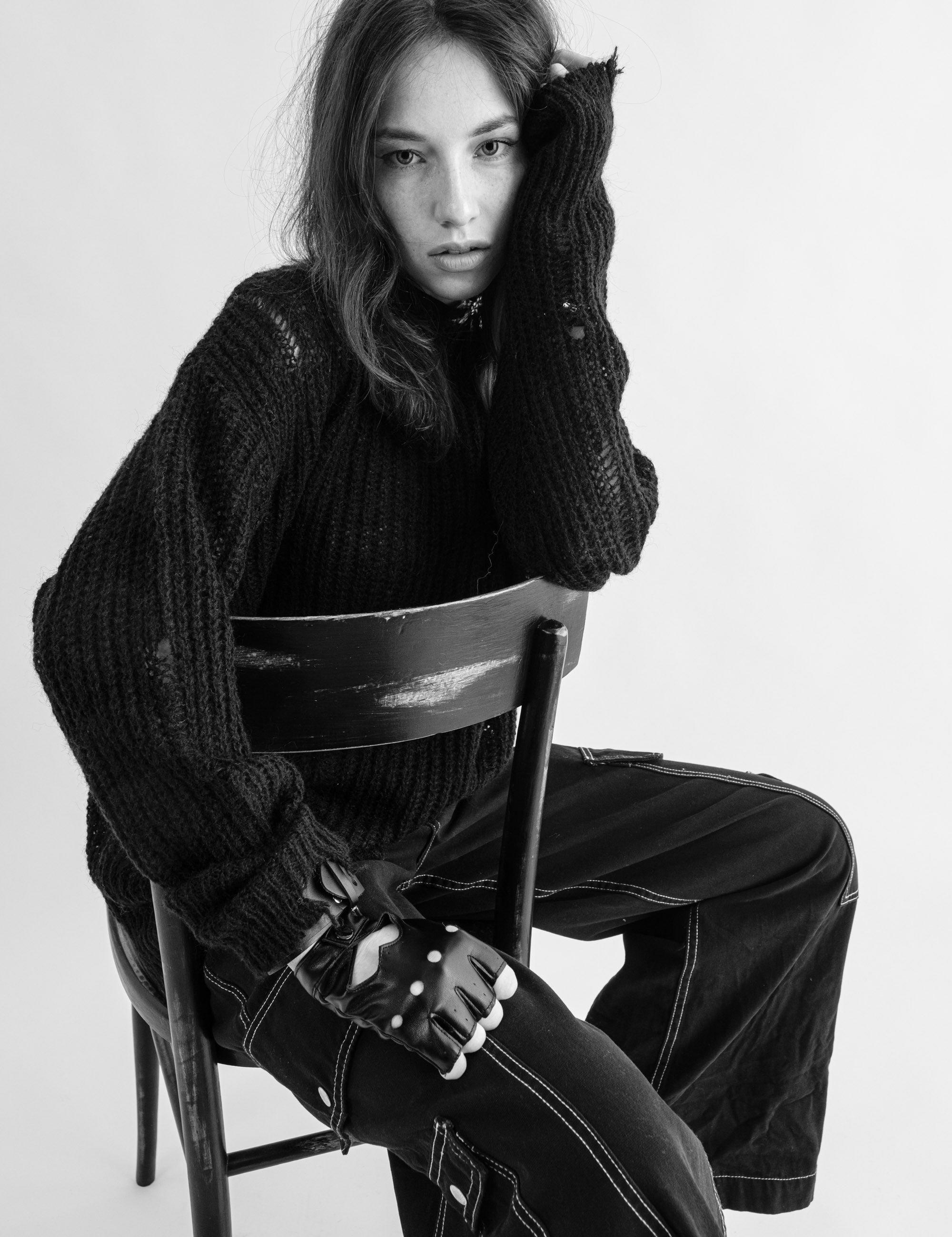 COZY Distressed Loose Pullover Sweater - alldeserved.com