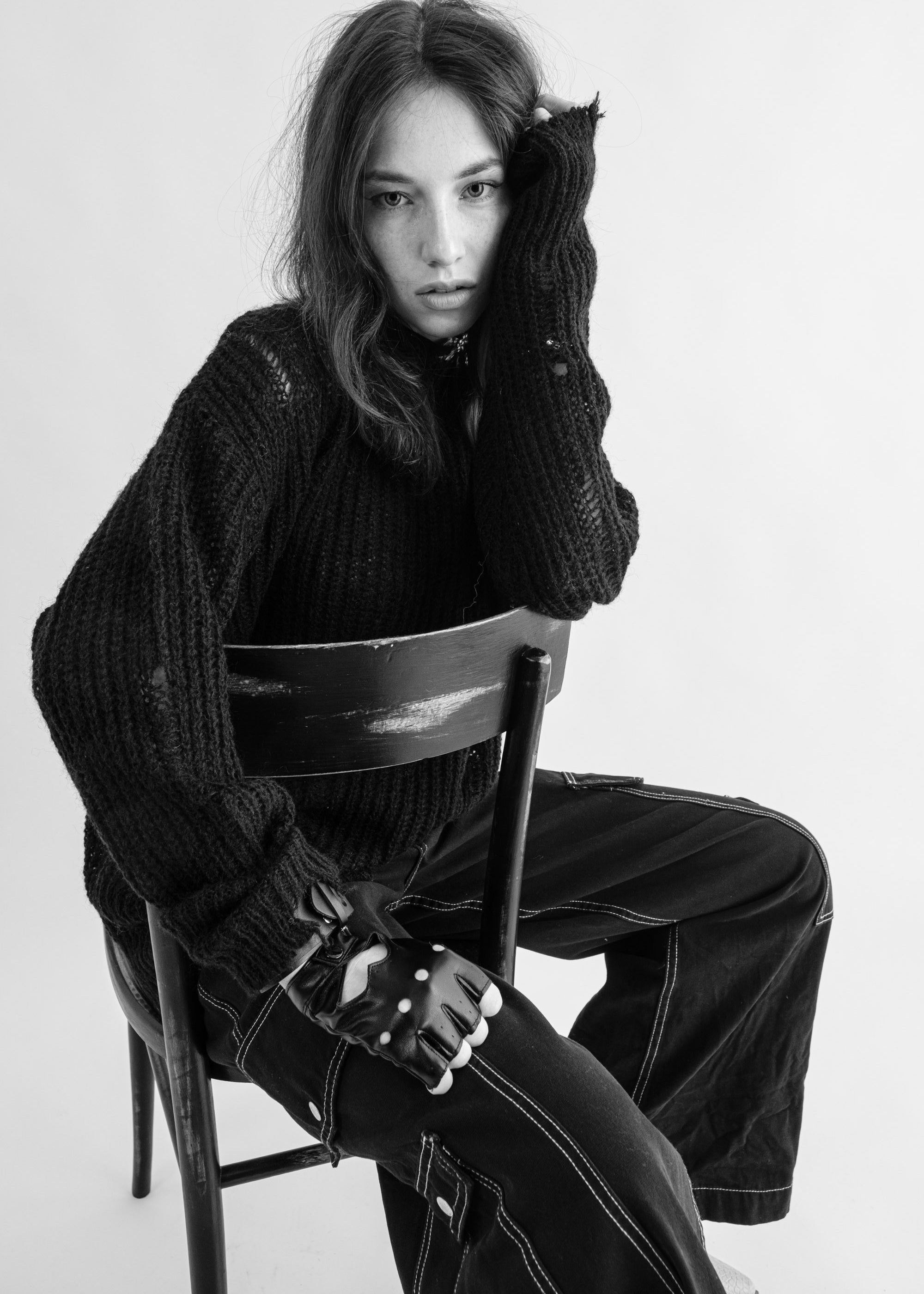 COZY Distressed Loose Pullover Sweater - alldeserved.com