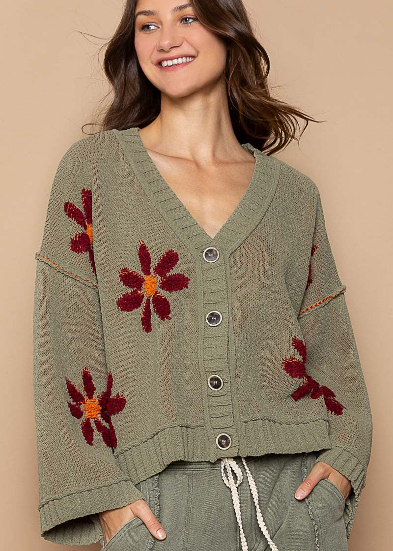 Alexis Floral Cardi - alldeserved.com