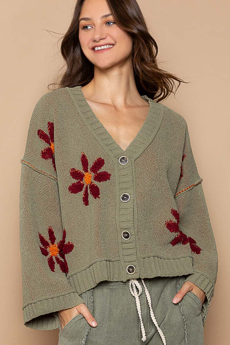 Alexis Floral Cardi - alldeserved.com