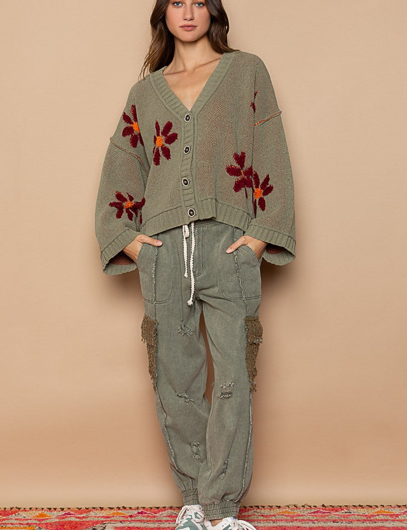 Alexis Floral Cardi - alldeserved.com