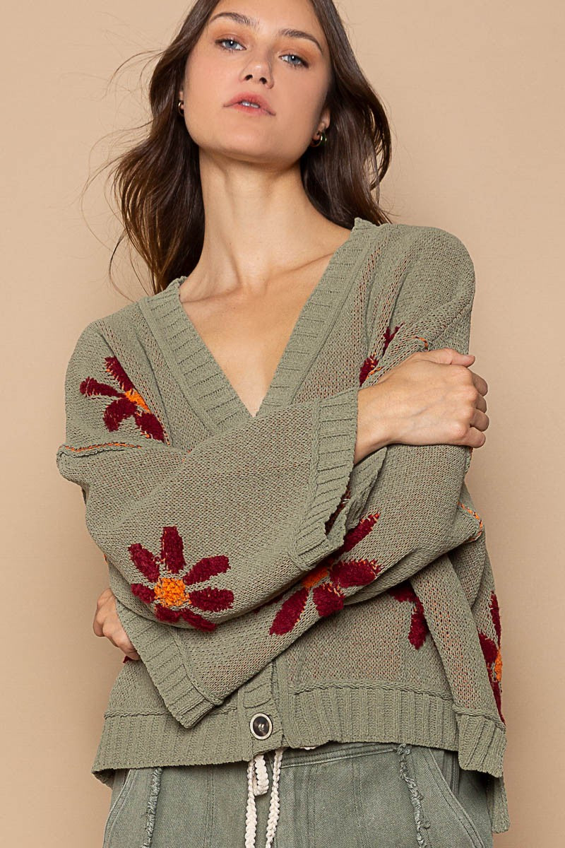 Alexis Floral Cardi - alldeserved.com