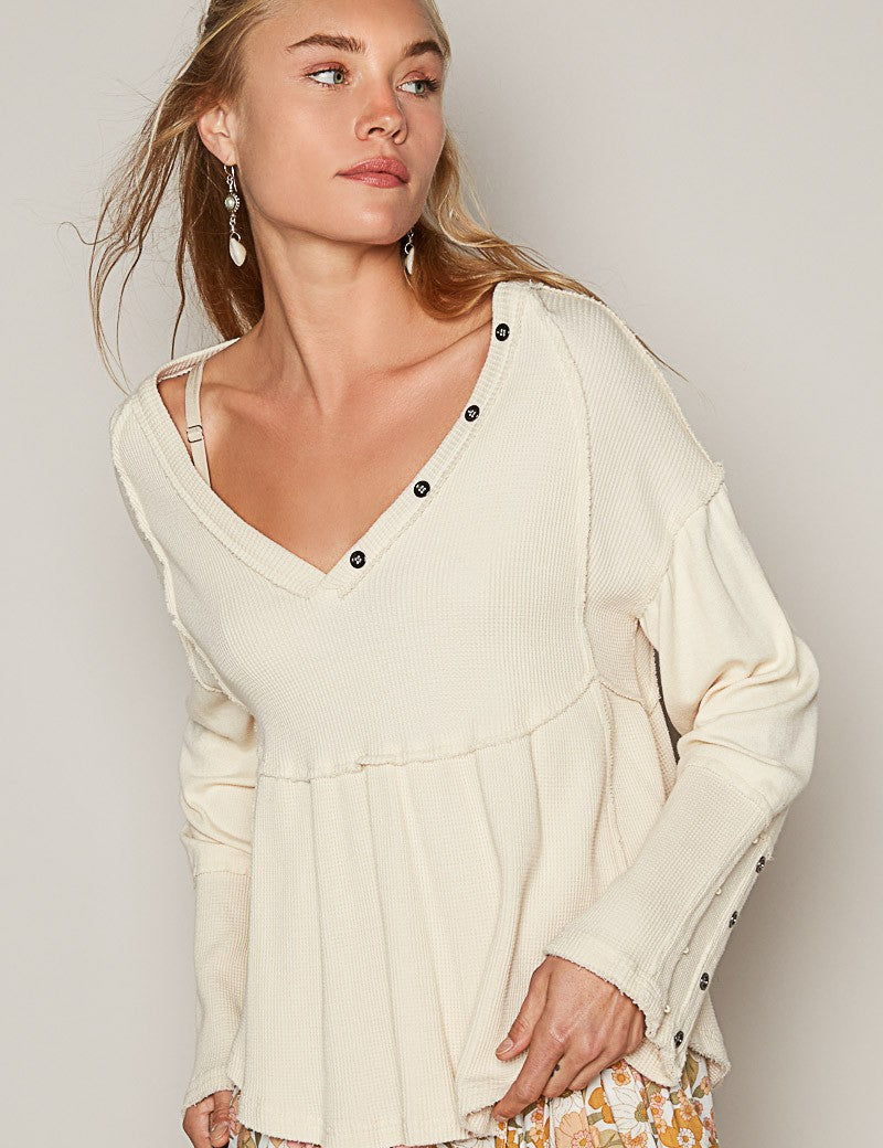 Magnolia Boho Longsleeve Top - alldeserved.com