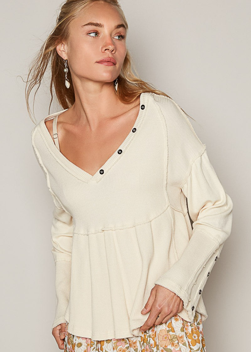 Magnolia Boho Longsleeve Top - alldeserved.com
