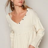 Magnolia Boho Longsleeve Top - alldeserved.com
