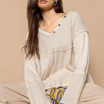 Magnolia Boho Longsleeve Top - alldeserved.com
