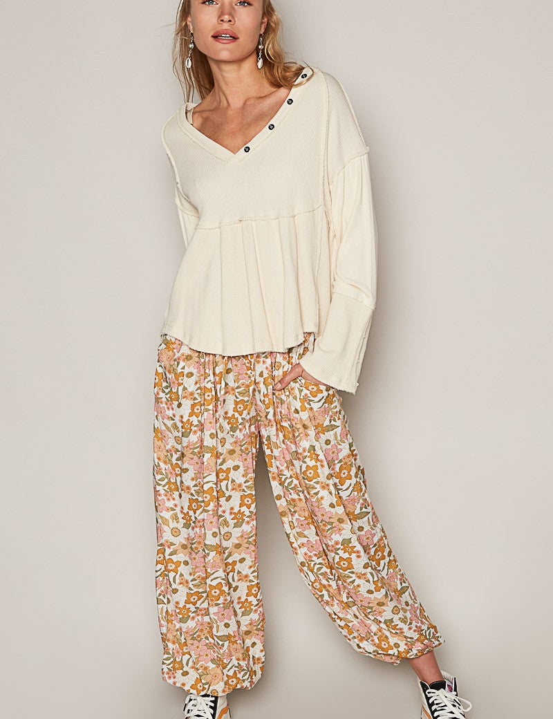 Magnolia Boho Longsleeve Top - alldeserved.com
