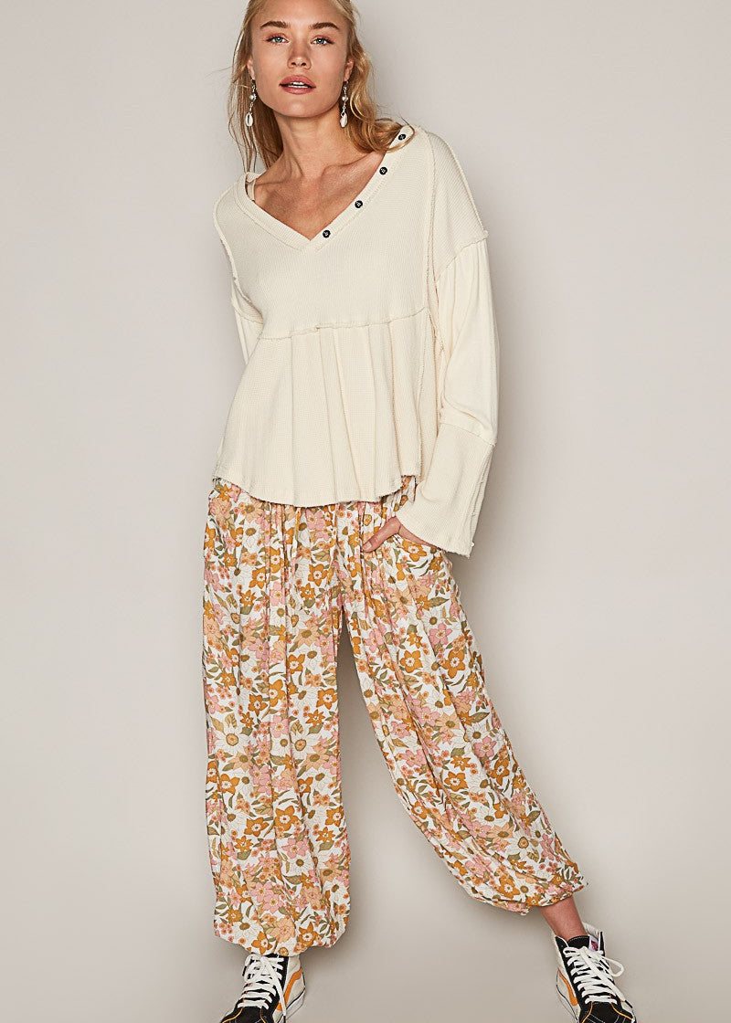 Magnolia Boho Longsleeve Top - alldeserved.com