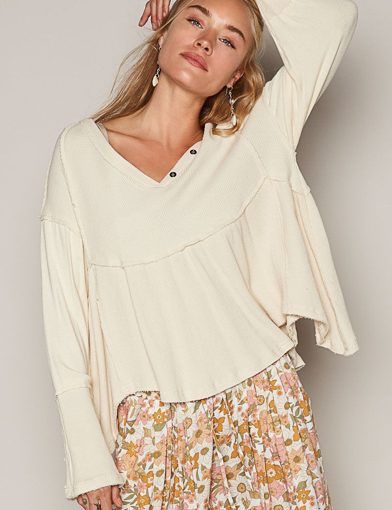 Magnolia Boho Longsleeve Top - alldeserved.com