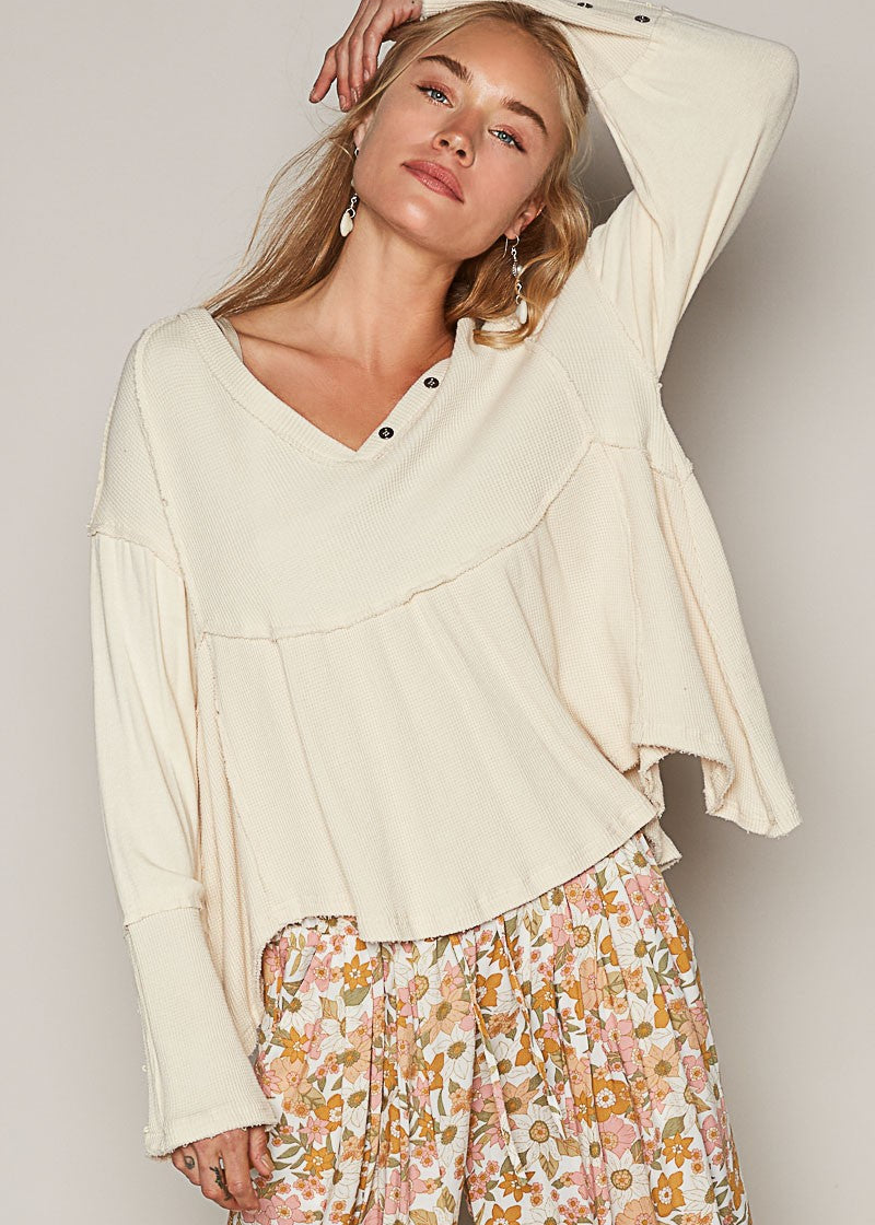 Magnolia Boho Longsleeve Top - alldeserved.com