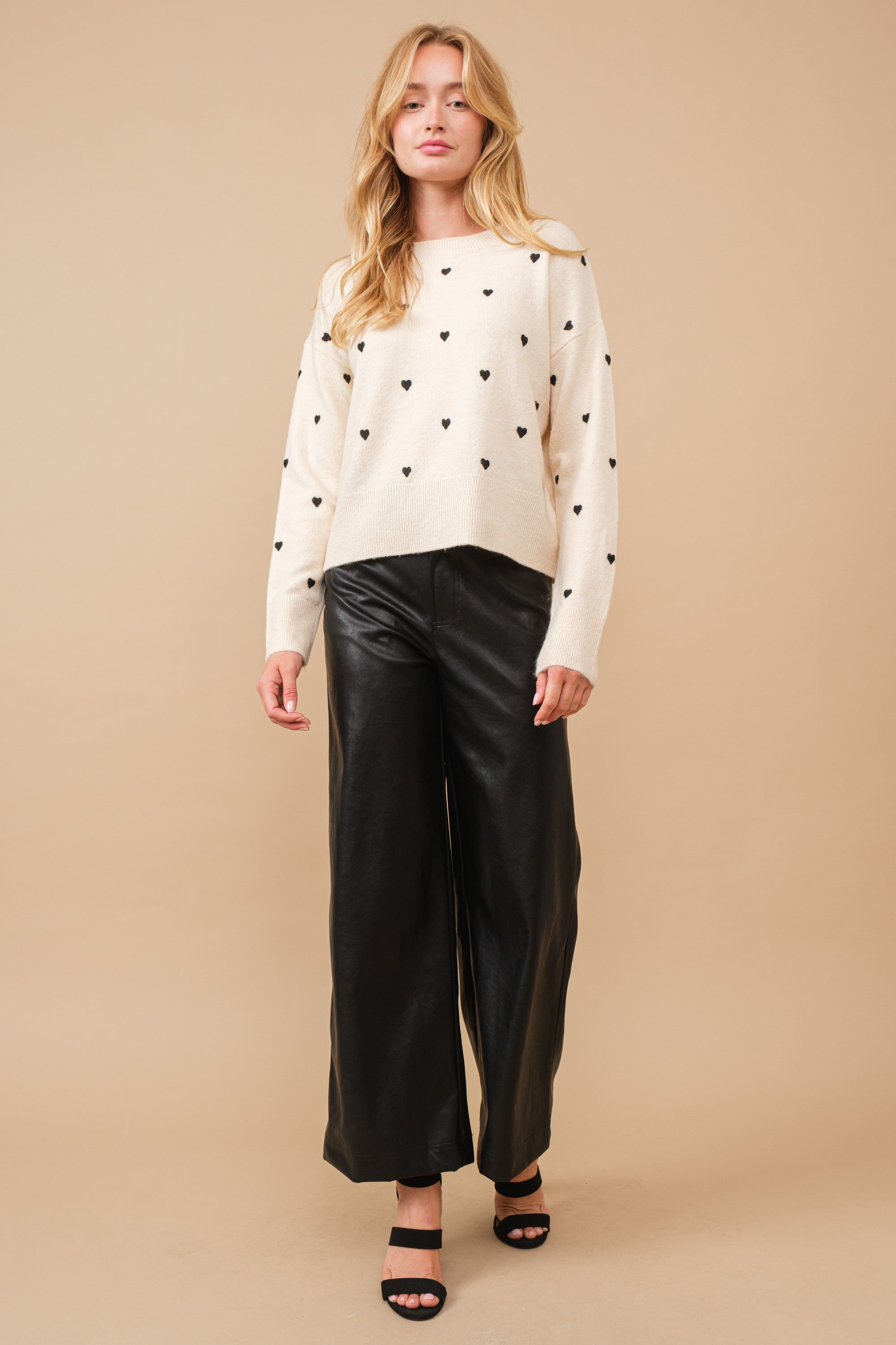 Happy Heart Sweater - alldeserved.com