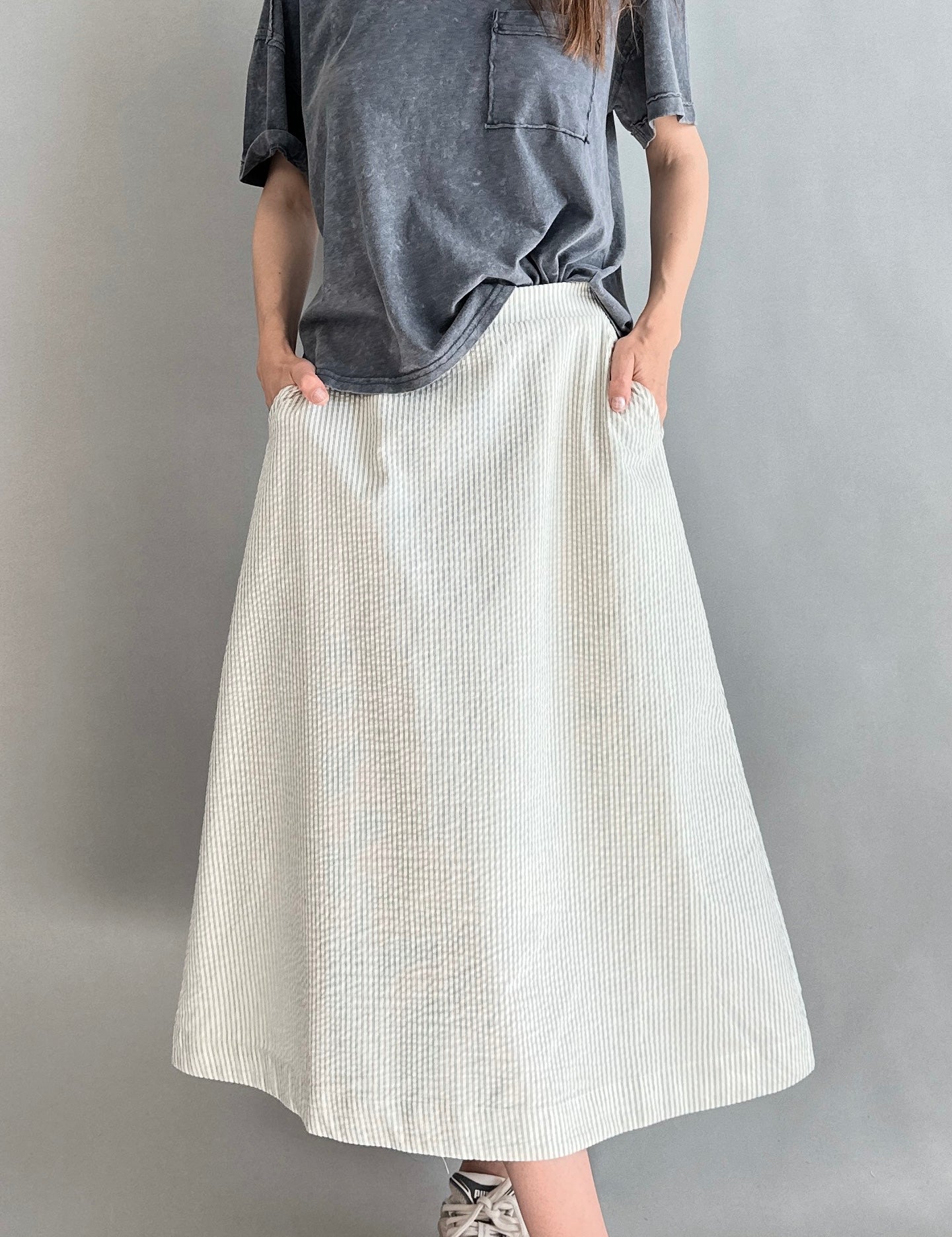 Morning Pages Midi Skirt - alldeserved.com
