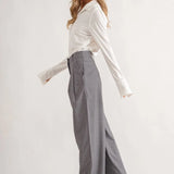 Messi Wide-Leg Pants - Grey