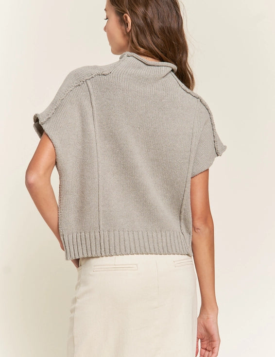 Freya Short Sleeve Sweater - alldeserved.com