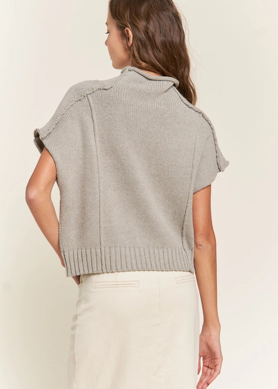 Freya Short Sleeve Sweater - alldeserved.com