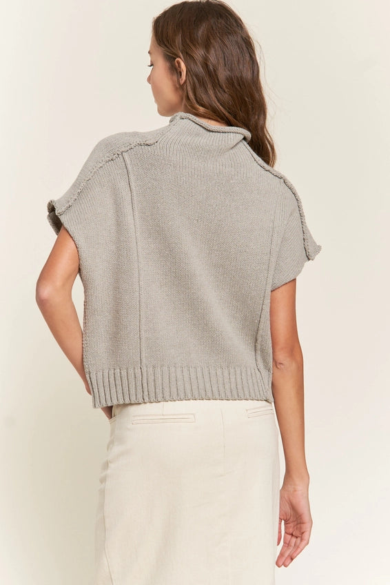 Freya Short Sleeve Sweater - alldeserved.com