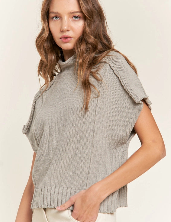 Freya Short Sleeve Sweater - alldeserved.com