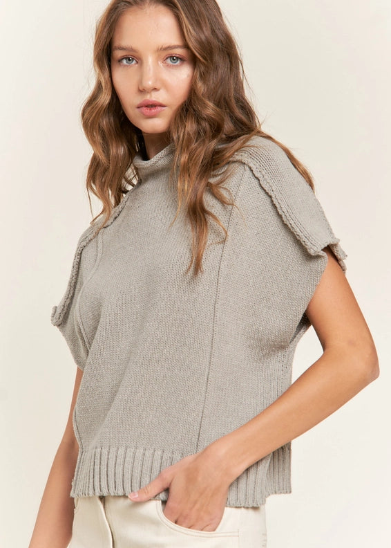Freya Short Sleeve Sweater - alldeserved.com