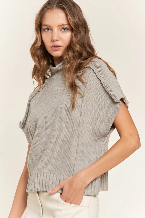 Freya Short Sleeve Sweater - alldeserved.com