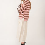 Uptown Essentials Double Stripe Sweatshirt - alldeserved.com