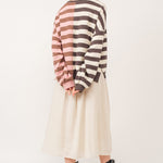 Uptown Essentials Double Stripe Sweatshirt - alldeserved.com