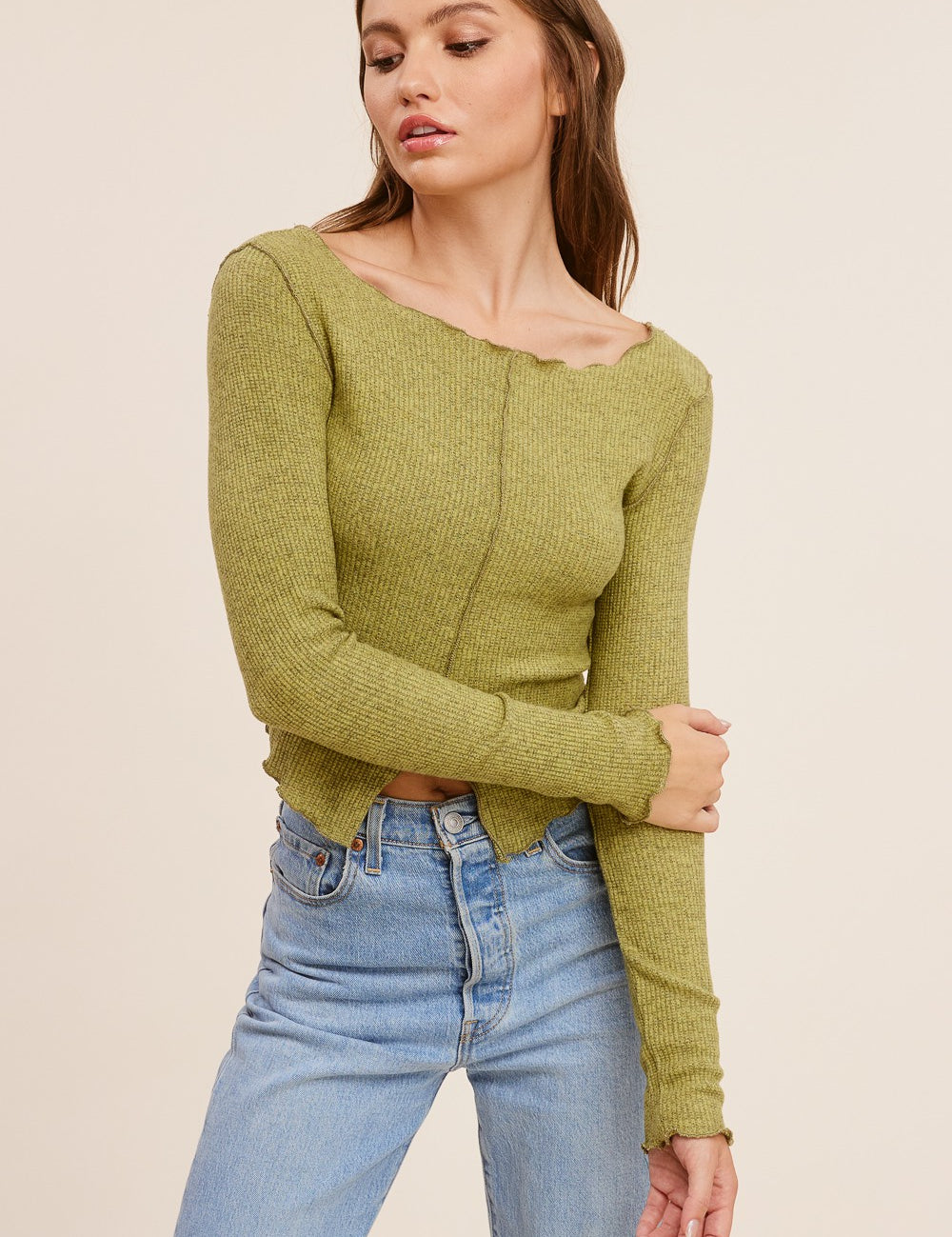 Make It Easy Long-Sleeve Top - alldeserved.com