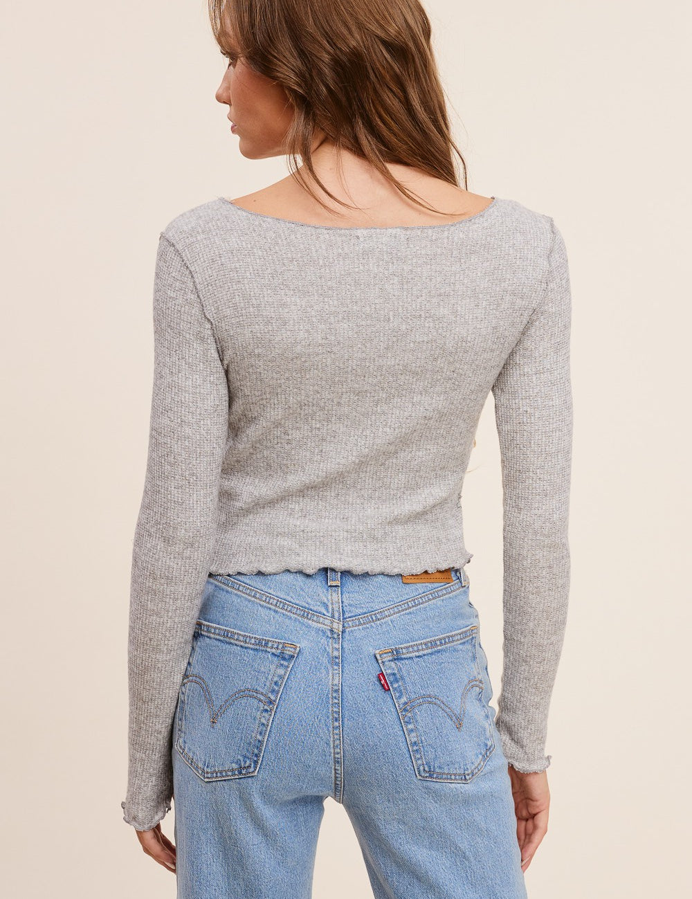 Make It Easy Long-Sleeve Top - alldeserved.com