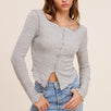 Make It Easy Long-Sleeve Top - alldeserved.com