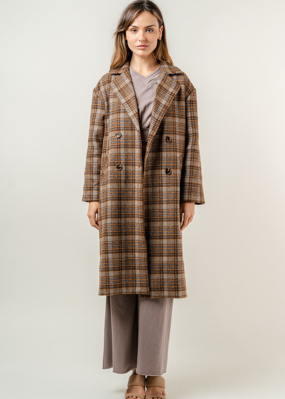 Timeless Plaid Coat - alldeserved.com