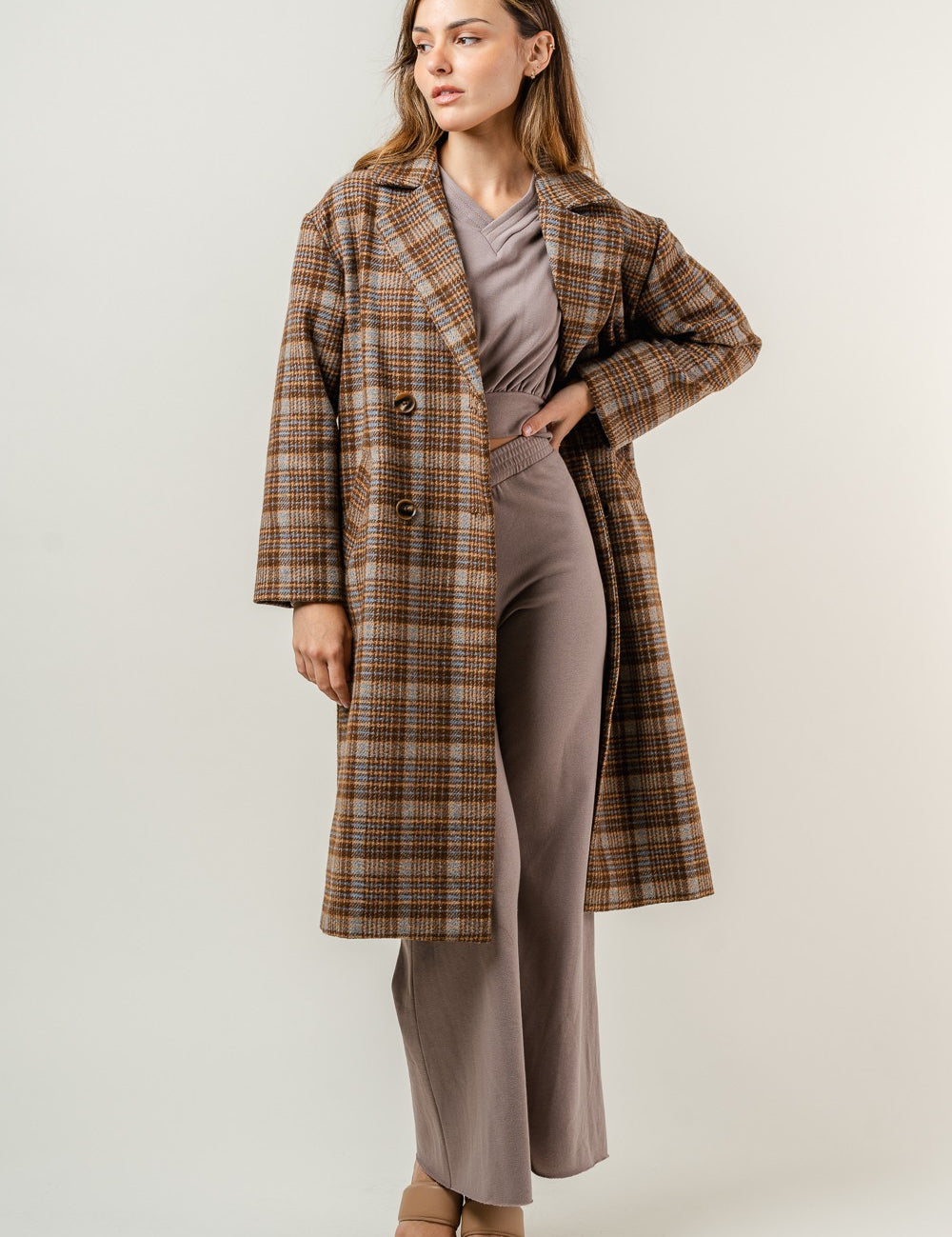 Timeless Plaid Coat - alldeserved.com