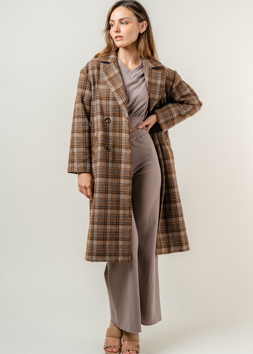 Timeless Plaid Coat - alldeserved.com
