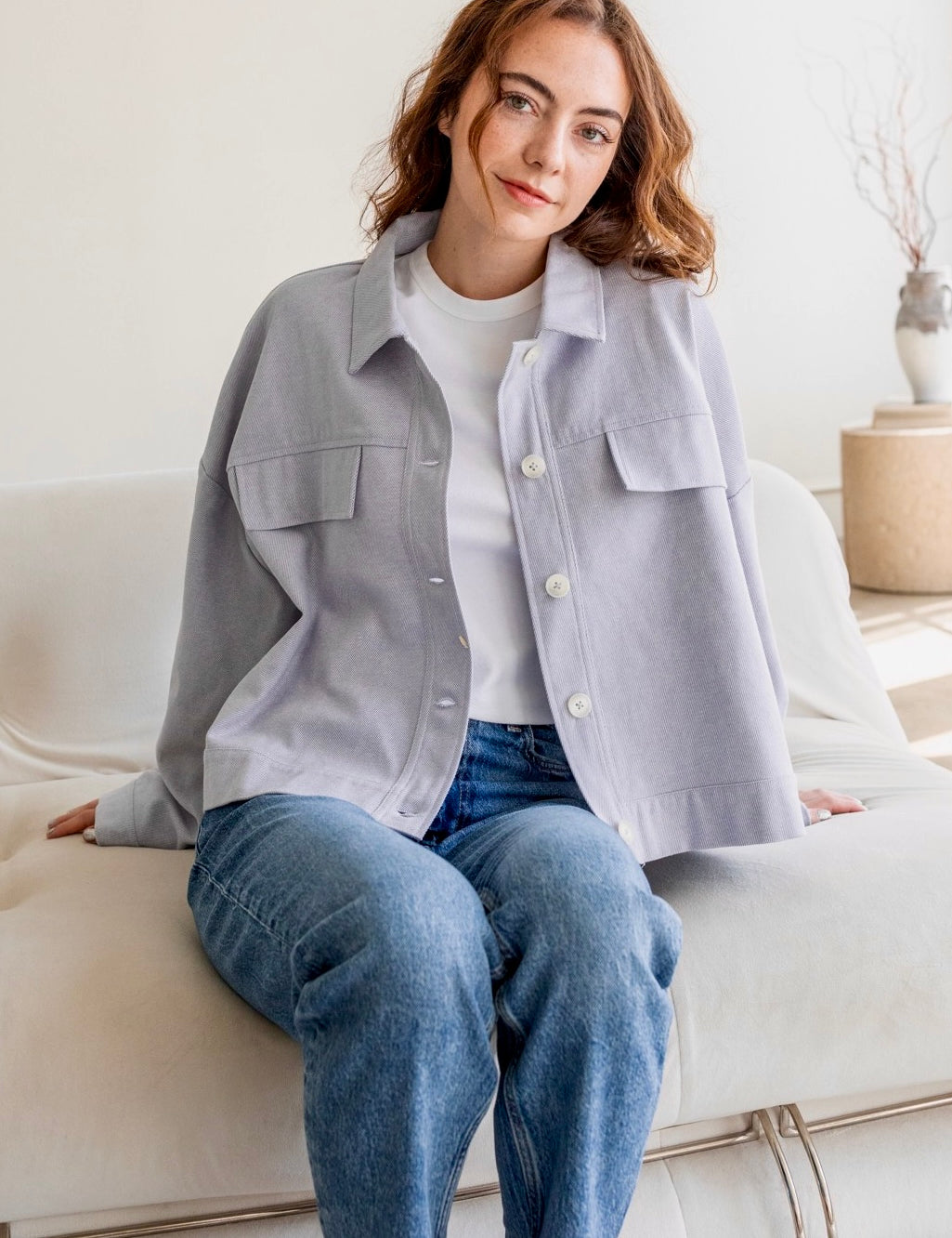 Opals Oversized Denim Jacket - alldeserved.com