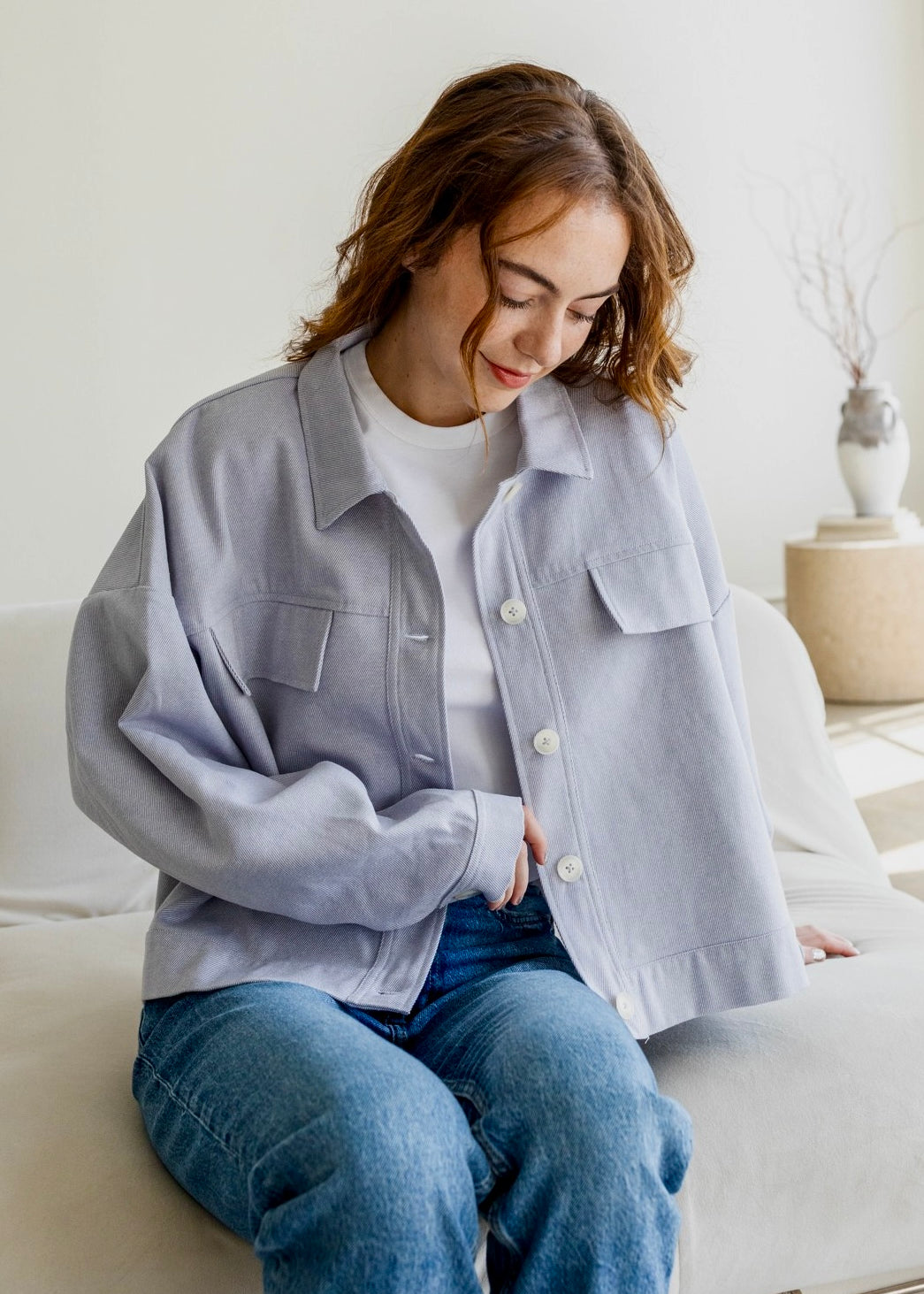Opals Oversized Denim Jacket - alldeserved.com
