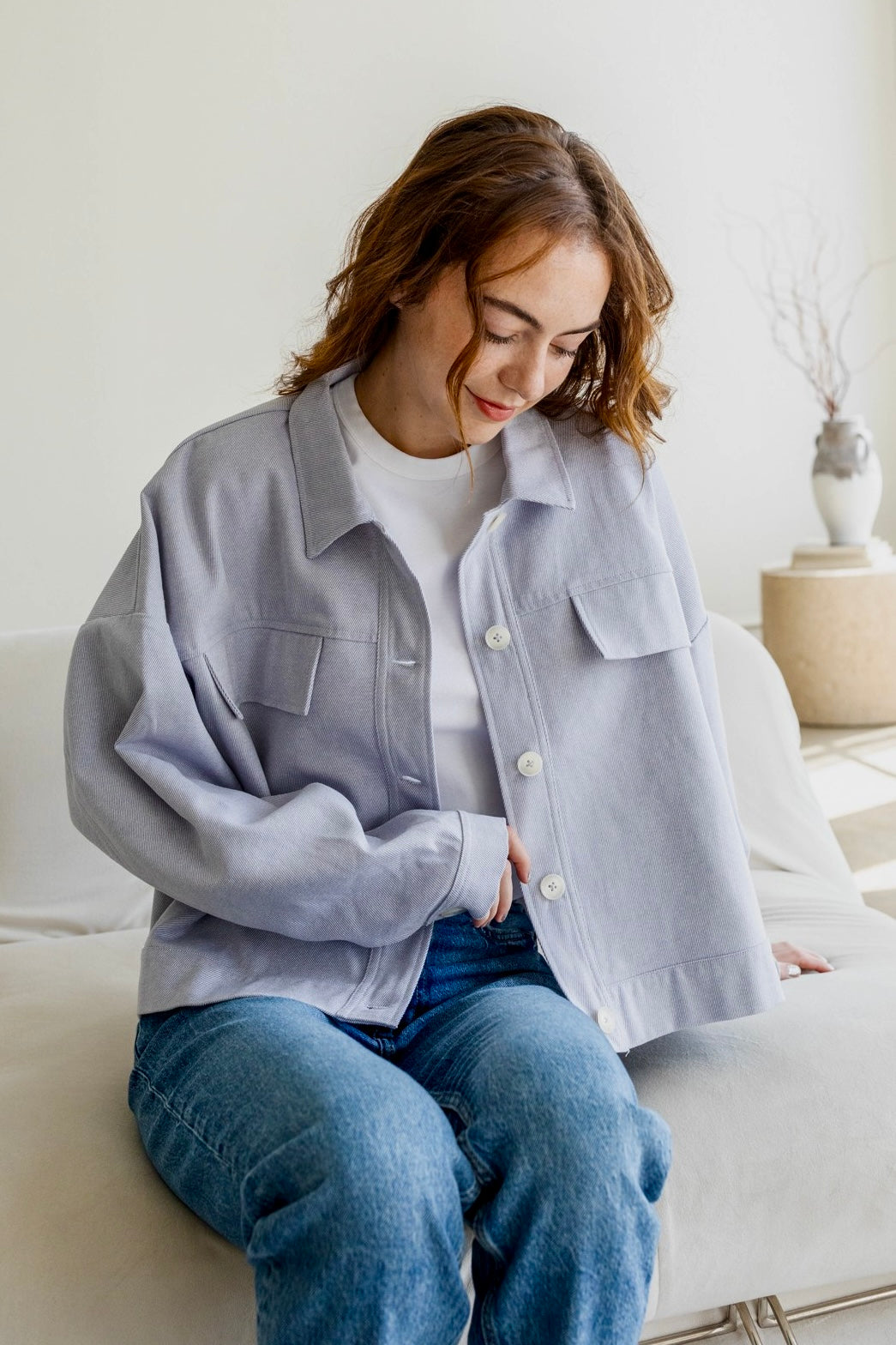 Opals Oversized Denim Jacket - alldeserved.com