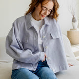 Opals Oversized Denim Jacket - alldeserved.com