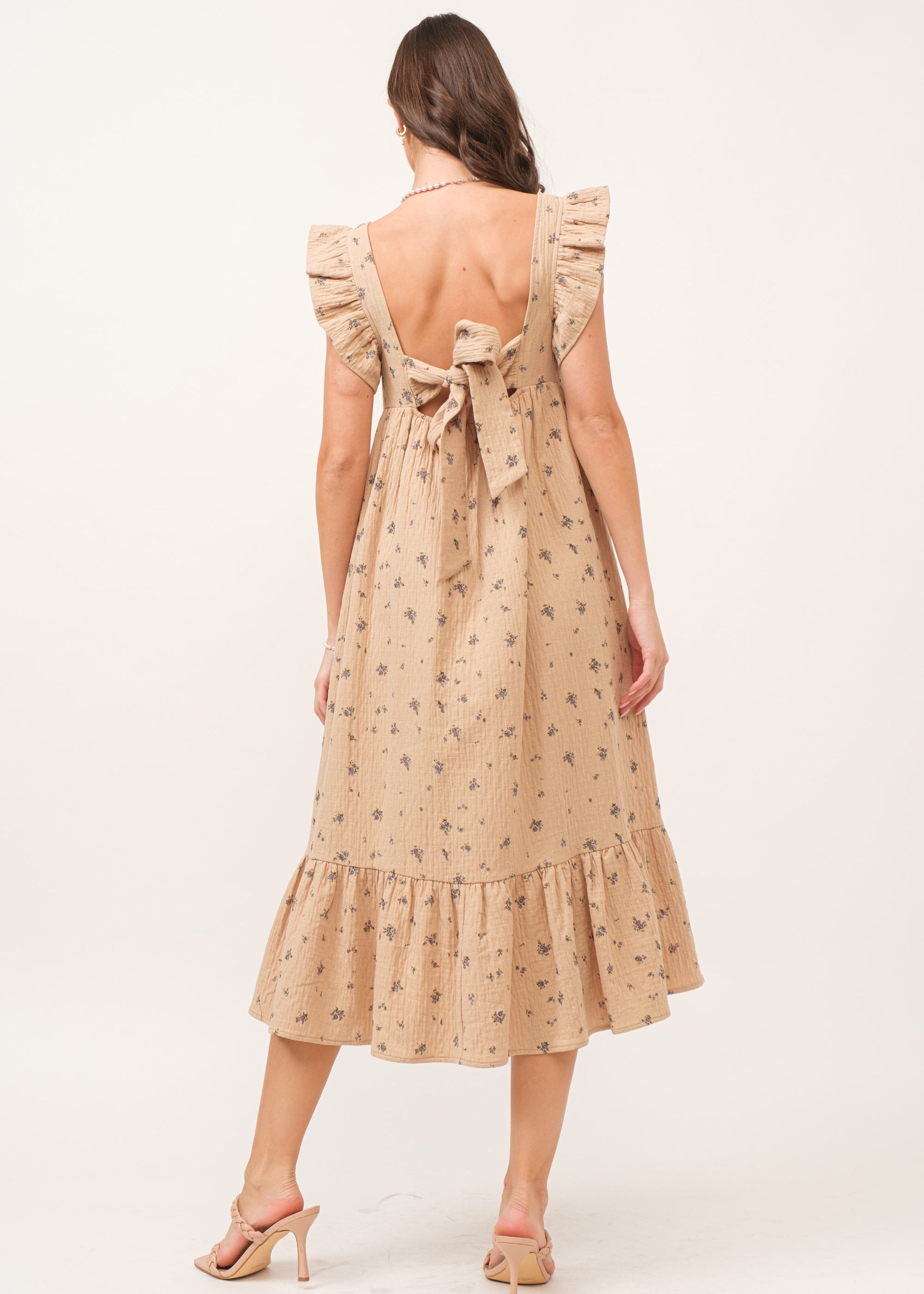 Hibiscus Breeze Tiered Maxi Dress - alldeserved.com