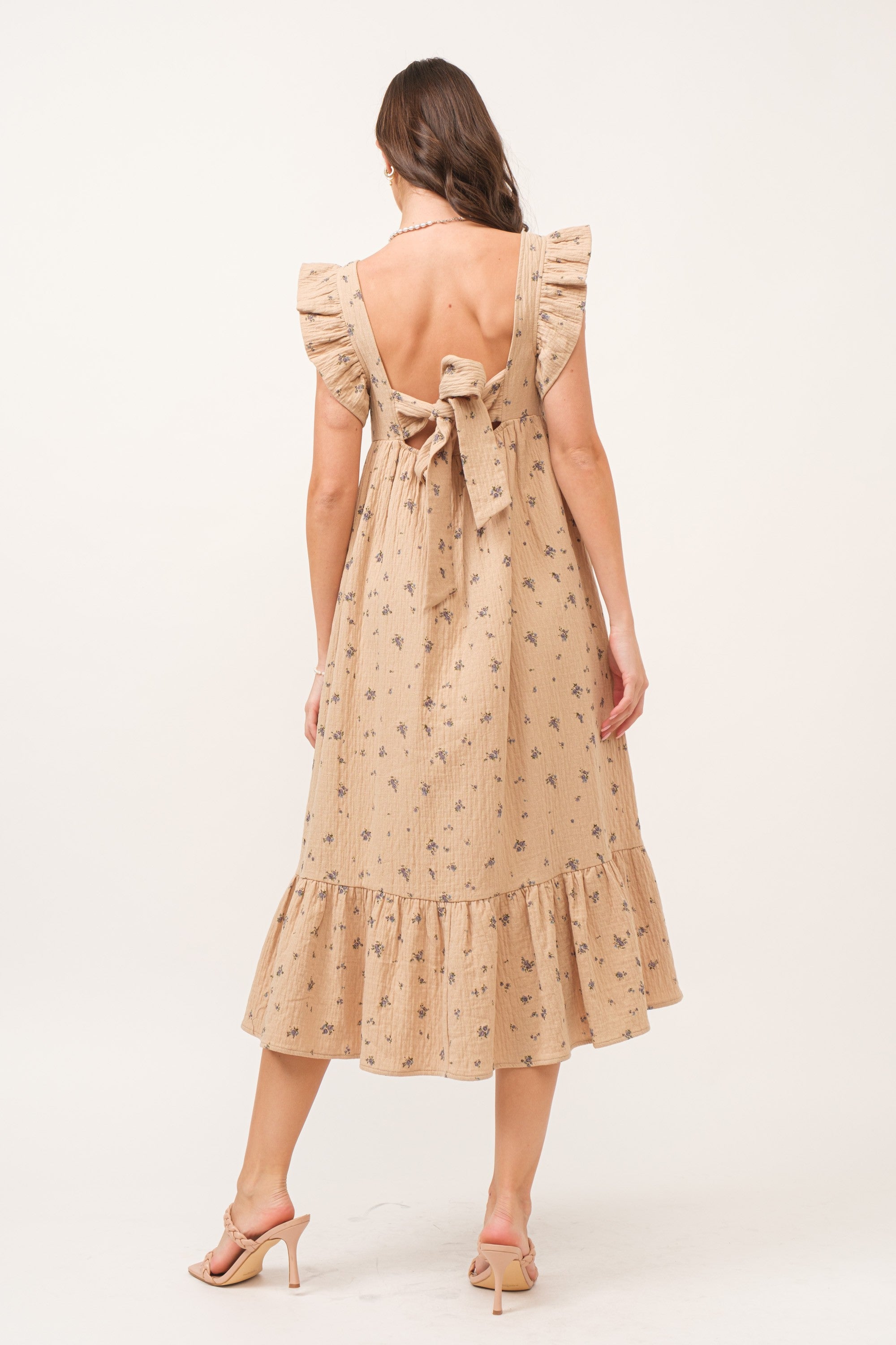 Hibiscus Breeze Tiered Maxi Dress - alldeserved.com